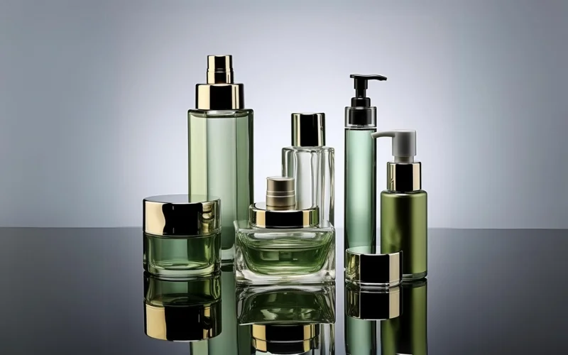 Free sample for glass cosmetic packaging
